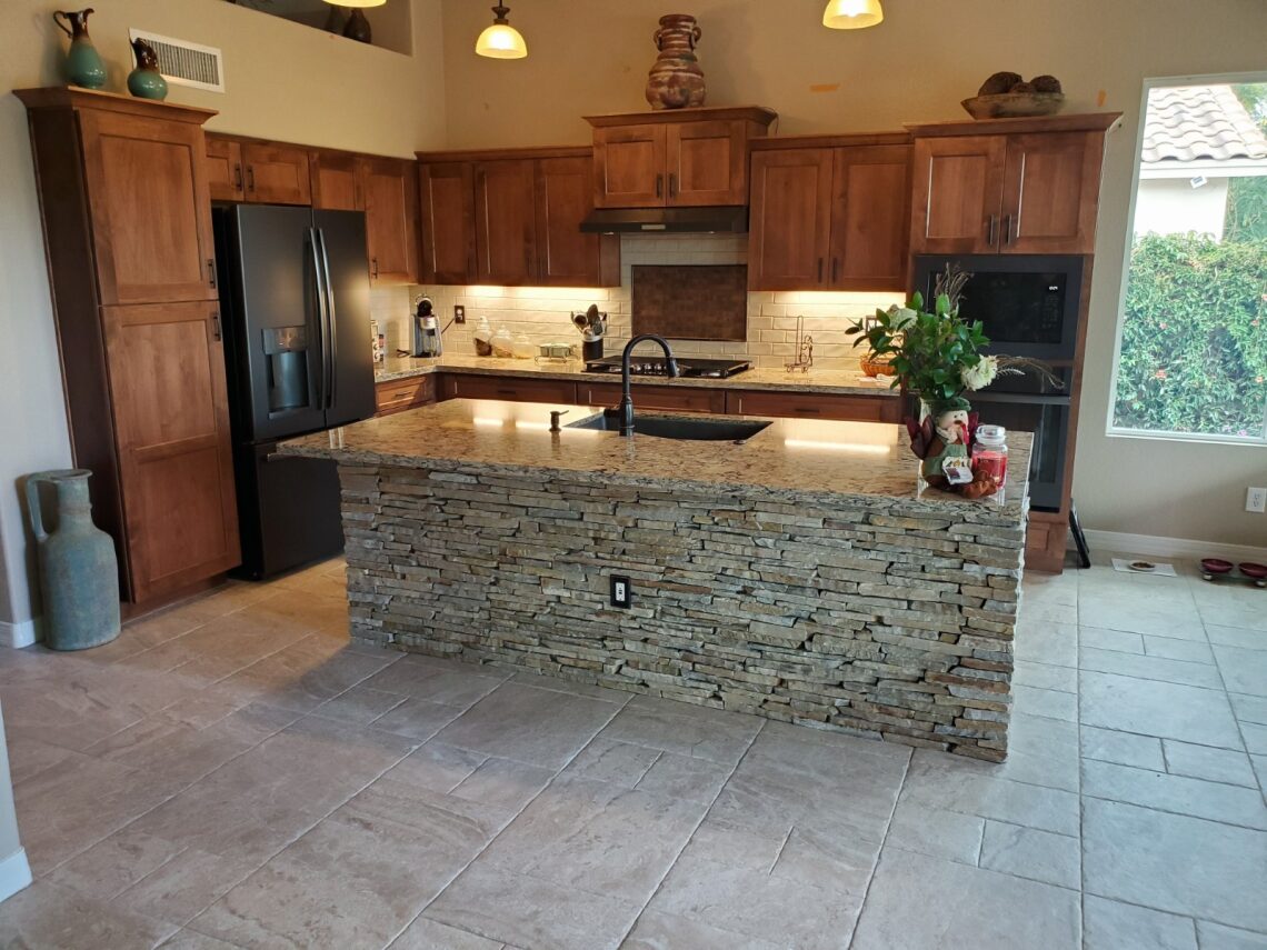 Backsplash replacement and demo