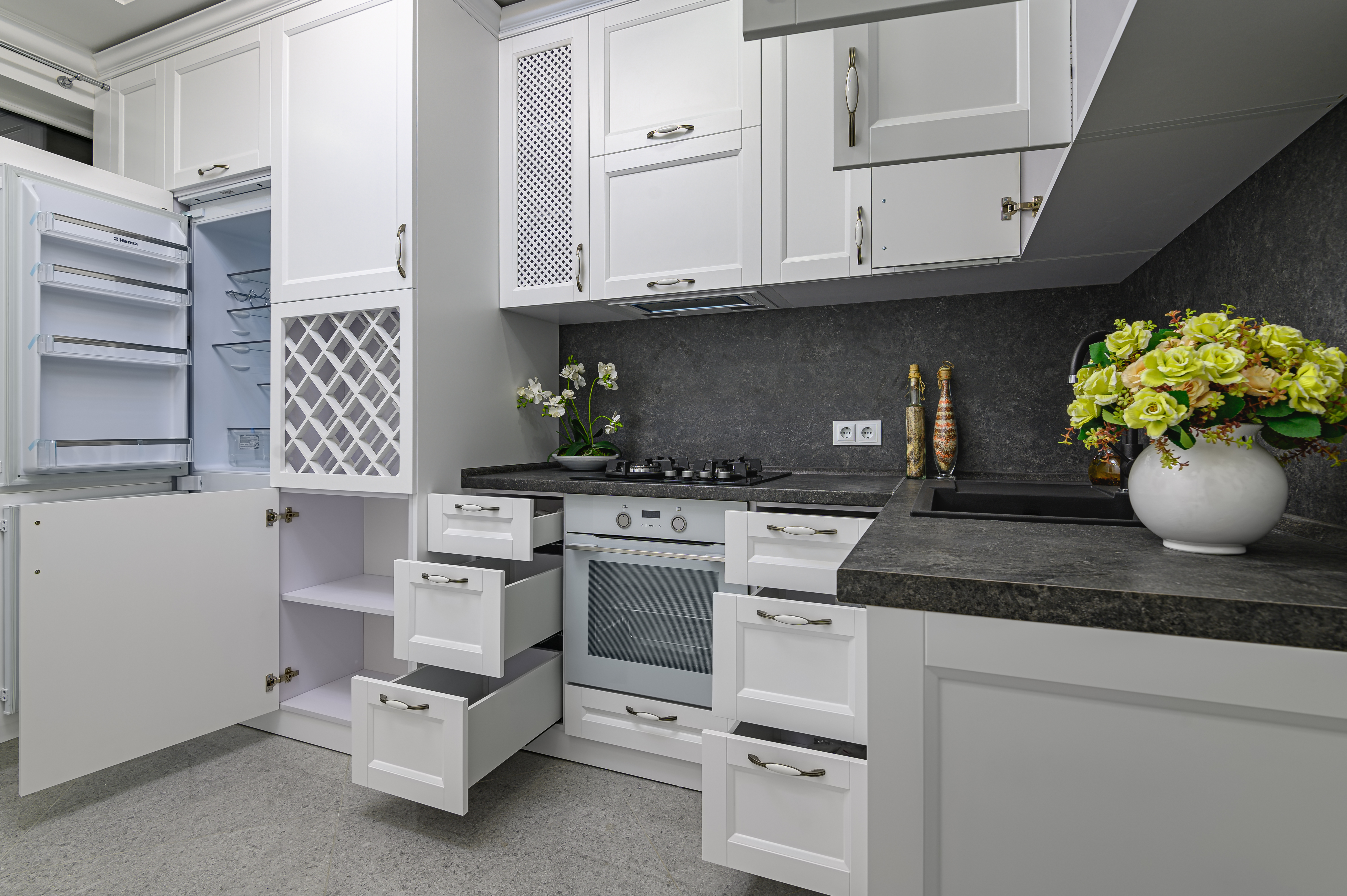 Kitchen storage upgrades with organizers