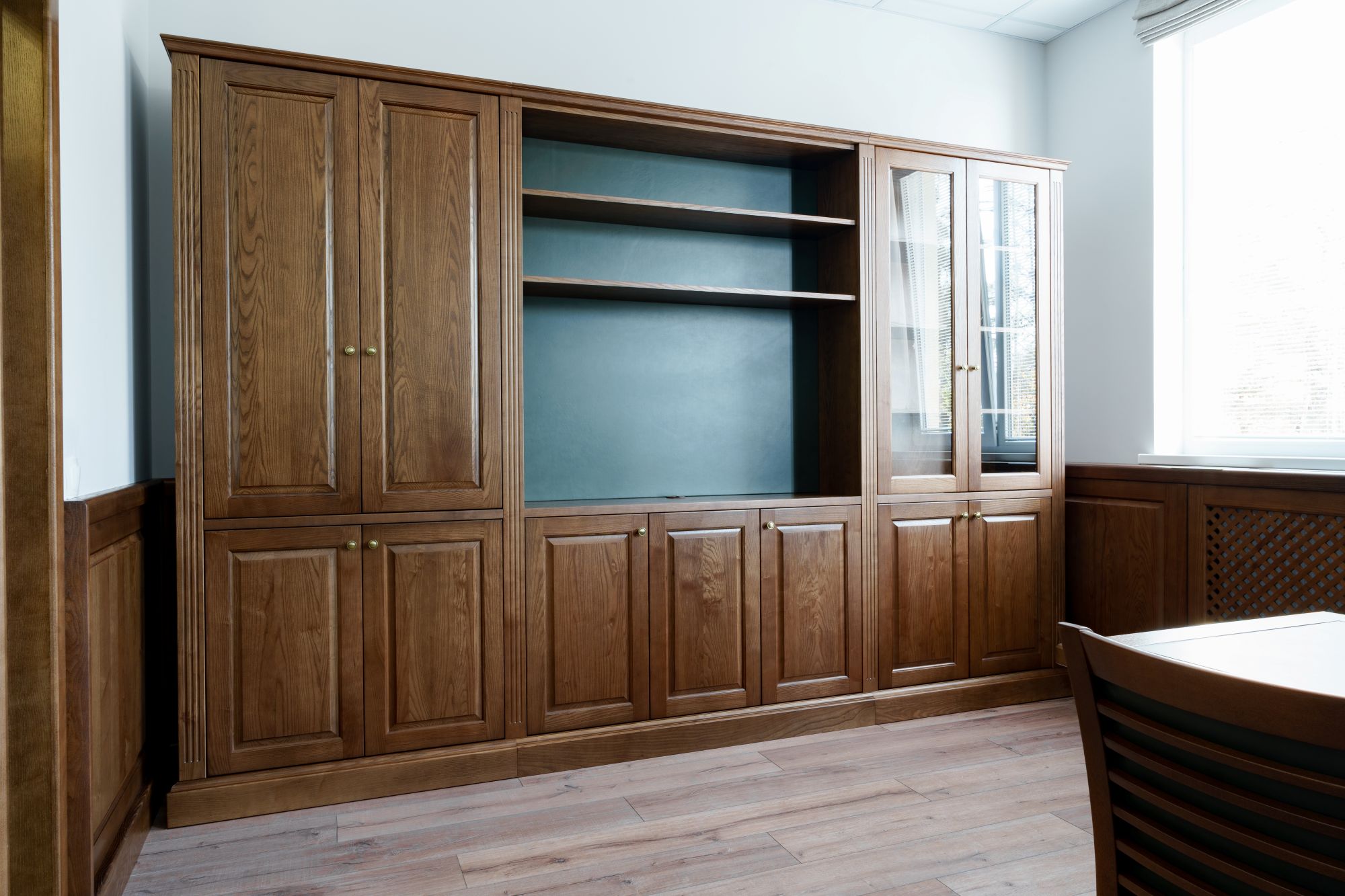 Custom built-in cabinets