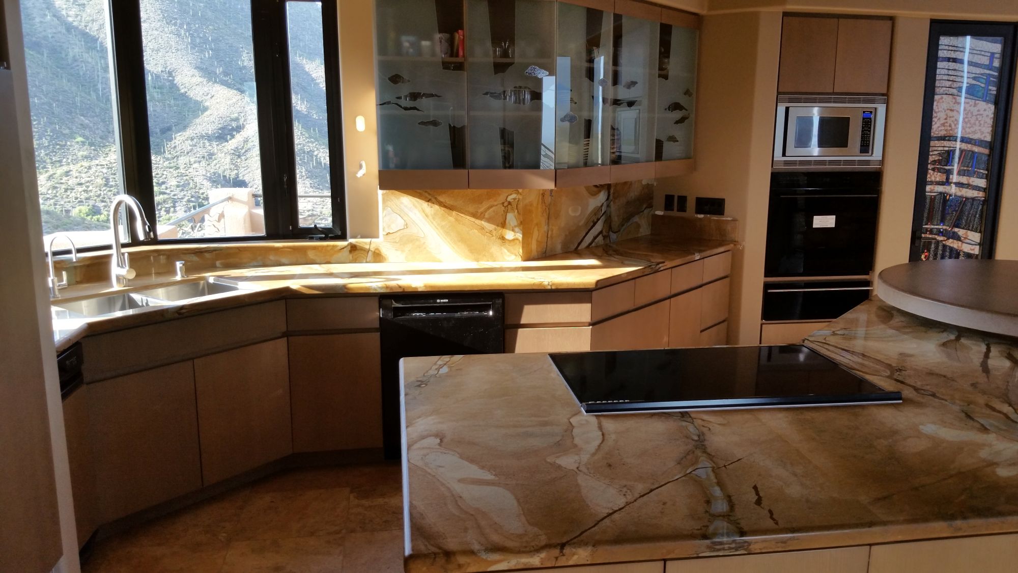 Accent lighting installation