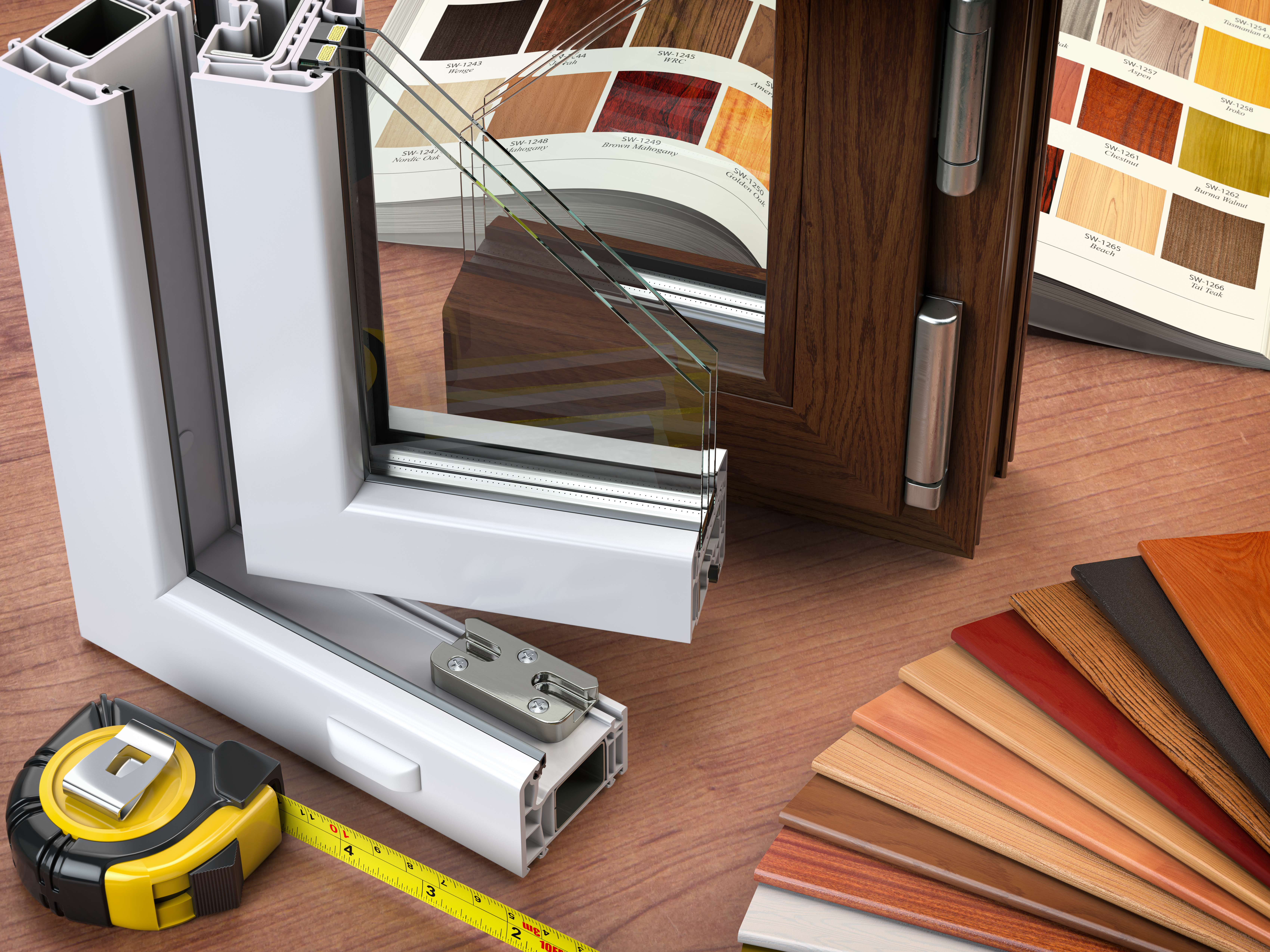 Materials and glass packages for windows